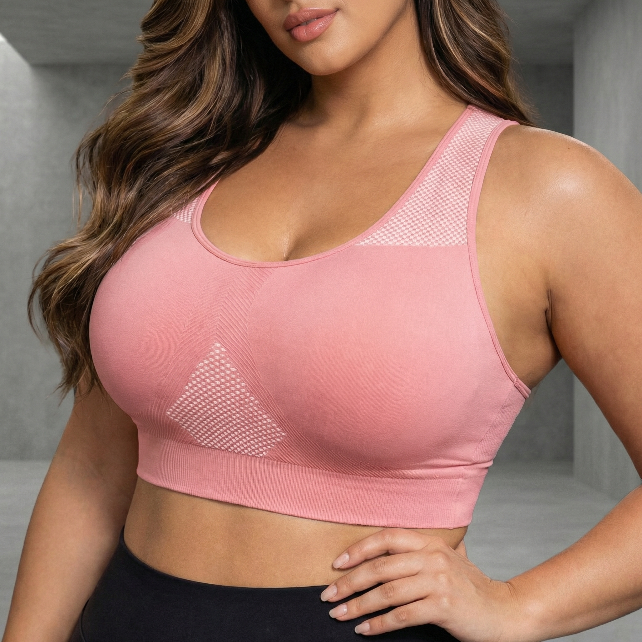 AYSOSE MotionEase™ CurveFlex Plus Sports Bra (L–3XL)