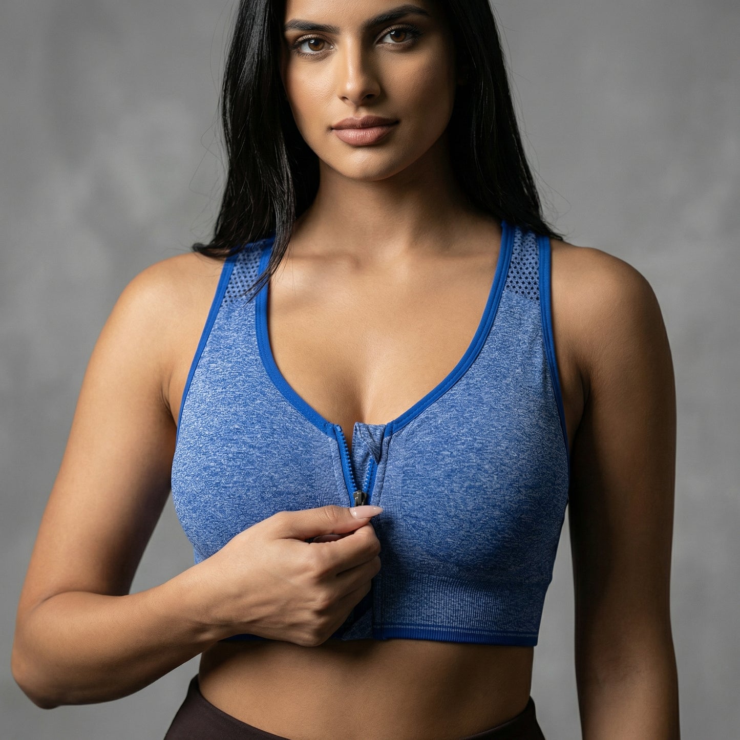 AYSOSE MotionEase™ FrontZip High-Impact Sports Bra